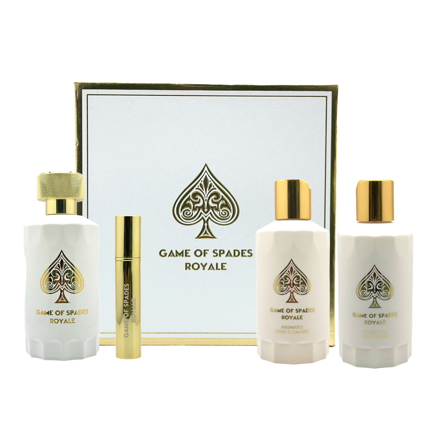 Jo Milano Set Game of Spades Royale 4pc 3.4 Edp U