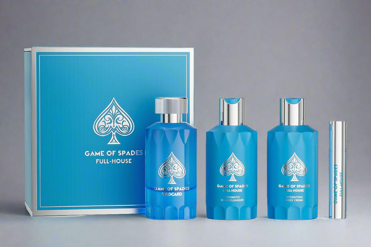 Jo Milano Set Game of Spades Full House 4pc 3.4 Edp U