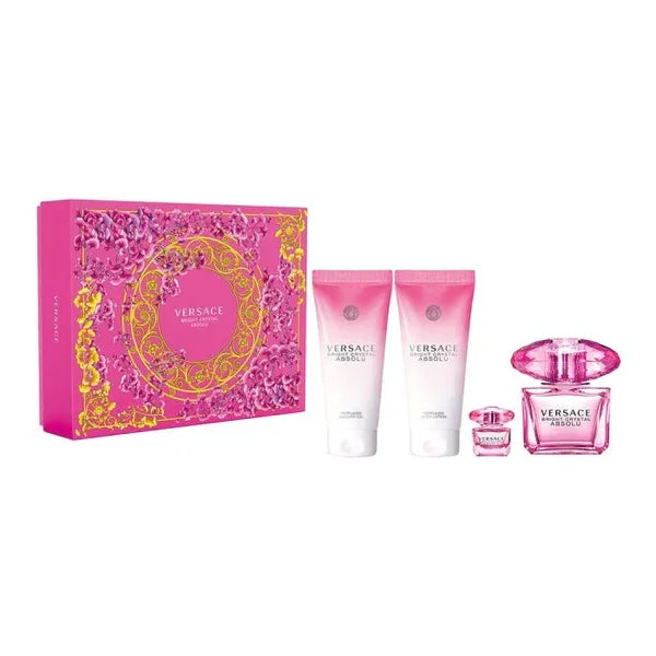 Versace Set Bright Crystal Absolu 4pc 3.0 Edp L