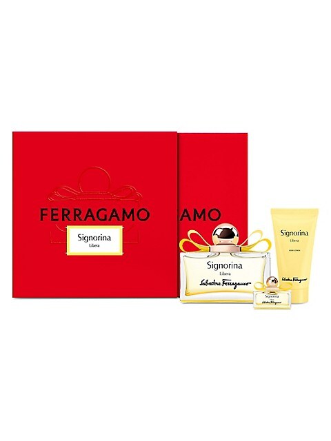 Salvatore Ferragamo Set Signorina Libera 3pc 3.4 Edp L
