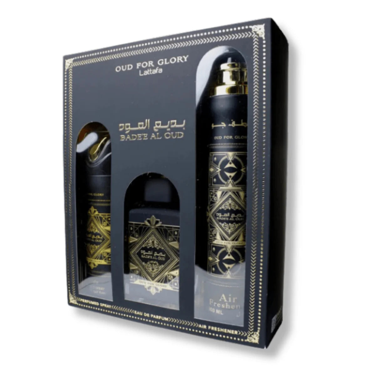 Lattafa Set Oud For Glory 3pc 3.4 Edp M