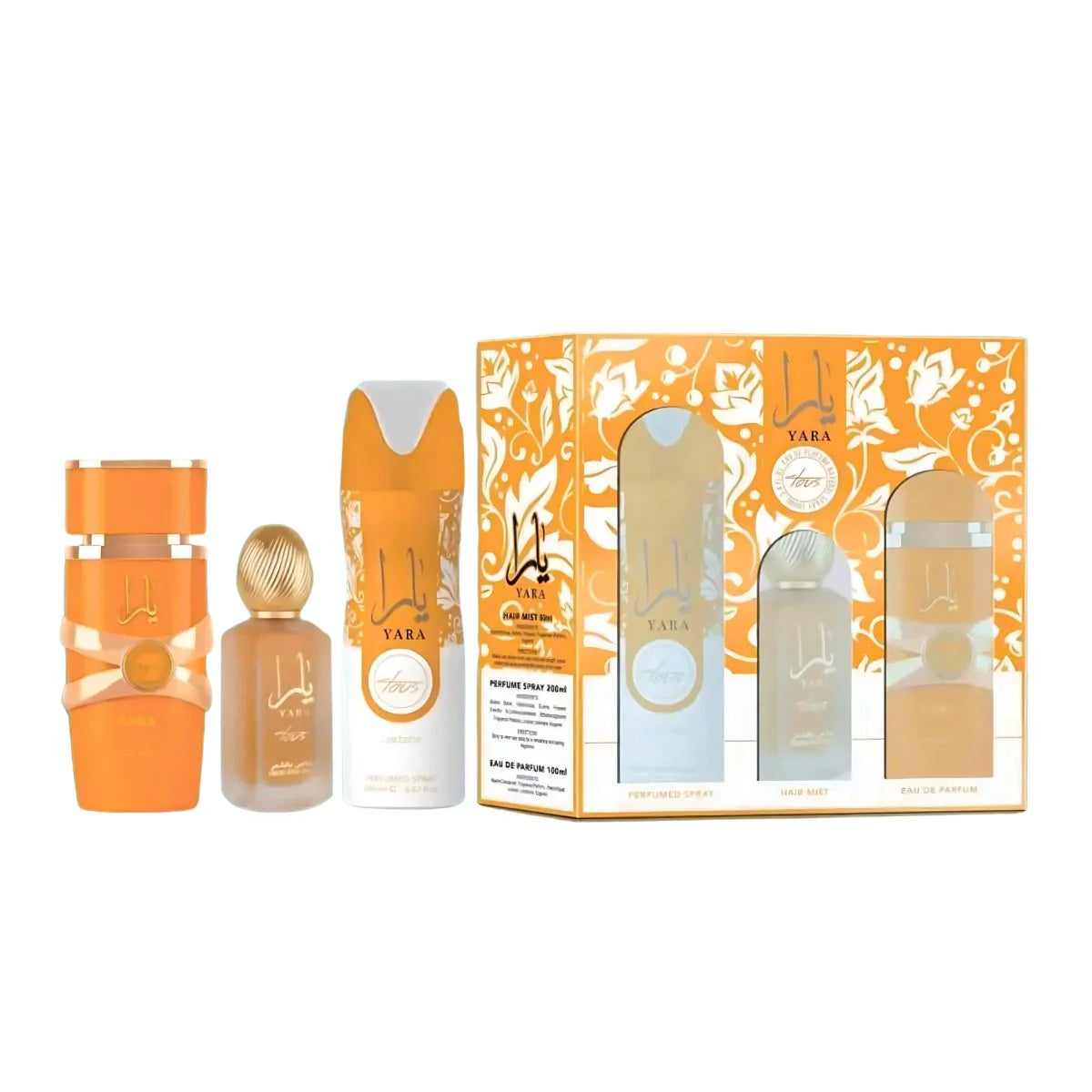 Lattafa Set Yara Tous 3pc 3.4 Edp L – Best Perfumes Miami