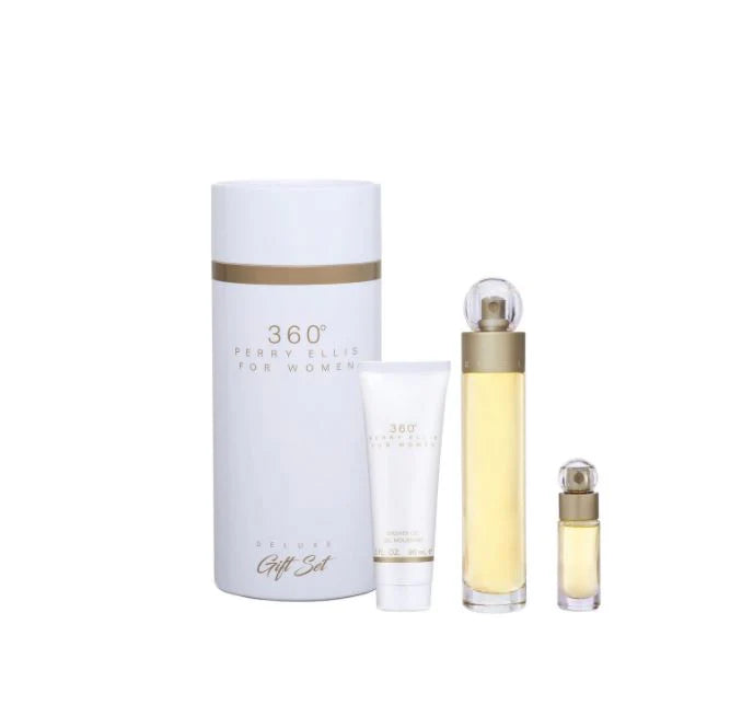 Perry Ellis 360 White 3pc Set Edt M – Best Perfumes Miami