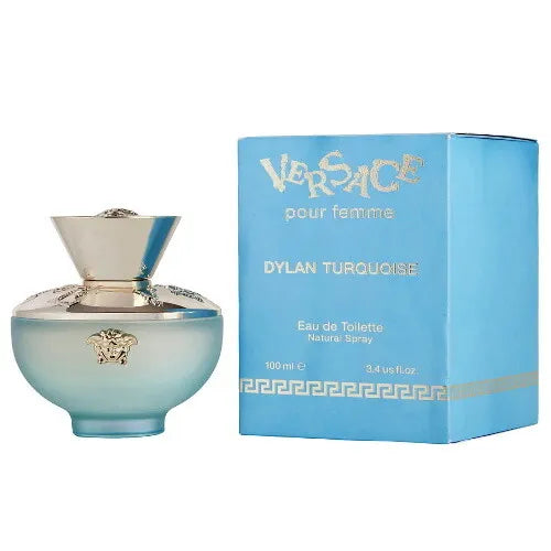 Offers VERSACE DYLAN TURQUOISE BY VERSACE 3.4 FL OZ FOR WOMEN