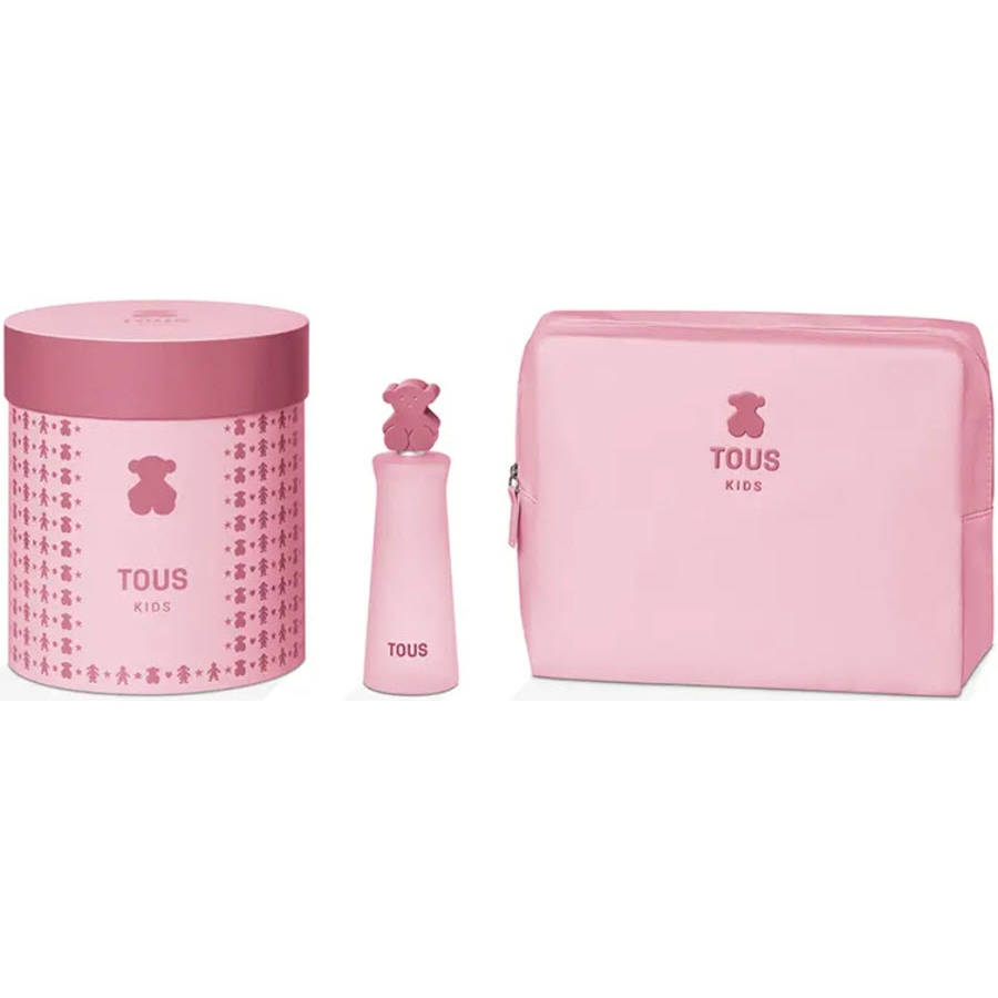 Tous Set Kids Girl Vanity Case 2pc 3.4 Edt L