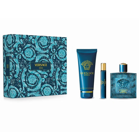 Versace Eros Parfum Set 3pc 3.4 M