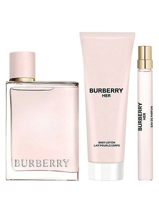 Burberry Set Her Collection 3pc 3.3 Edp L