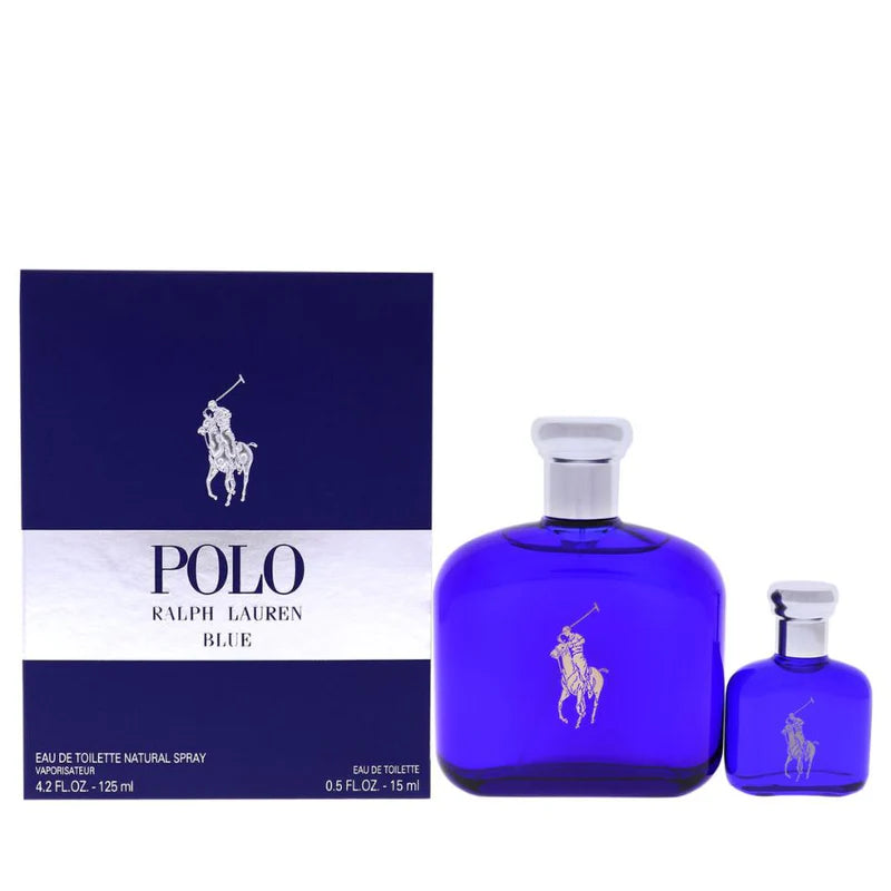 Ralph Lauren Set Polo Blue 2pc 4.2 Edt M