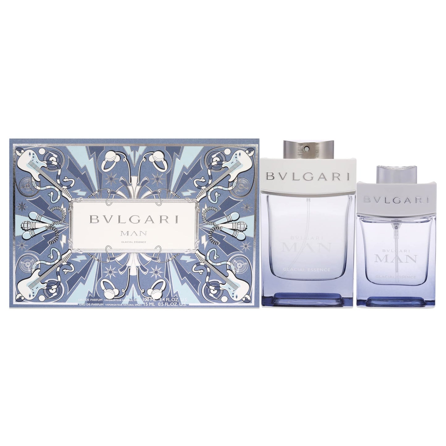 Bvlgari Set 2pc Man Glacial Essence 3.4 Edp M