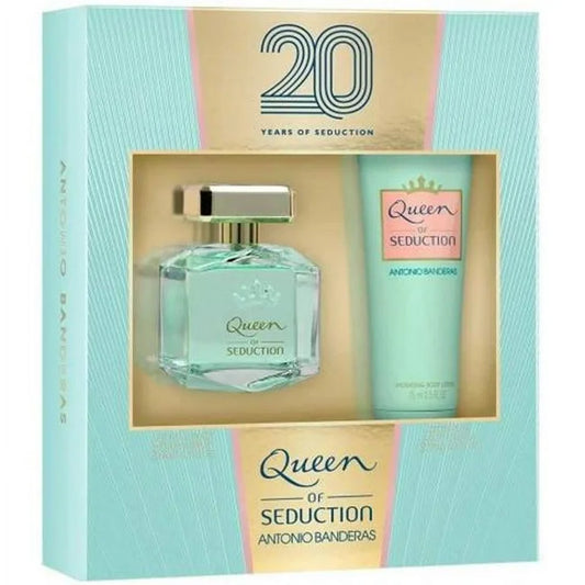 Antonio Banderas Queen of Seduction 2pc Set 2.7 Edt L