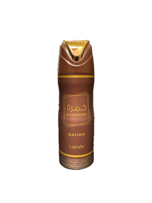 Lattafa Body Spray Khamrah Qahwa 6.67 U