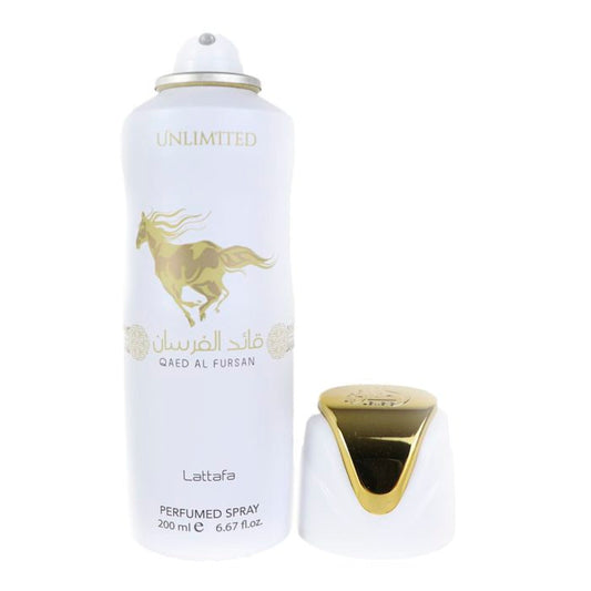 Lattafa Body Spray Qaed Al Fursan Unlimited 6.67 U