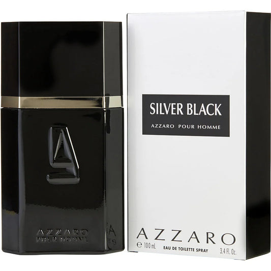 Azzaro Silver Black Pour Homme 3.4 Edt M