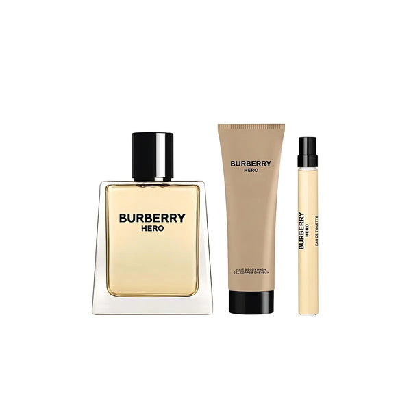 Burberry Set Hero 3pc 3.4 Edt M – Best Perfumes Miami