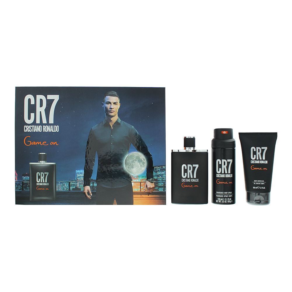 Cristiano Ronaldo Set CR7 Game On 3pc 3.4 Edt M