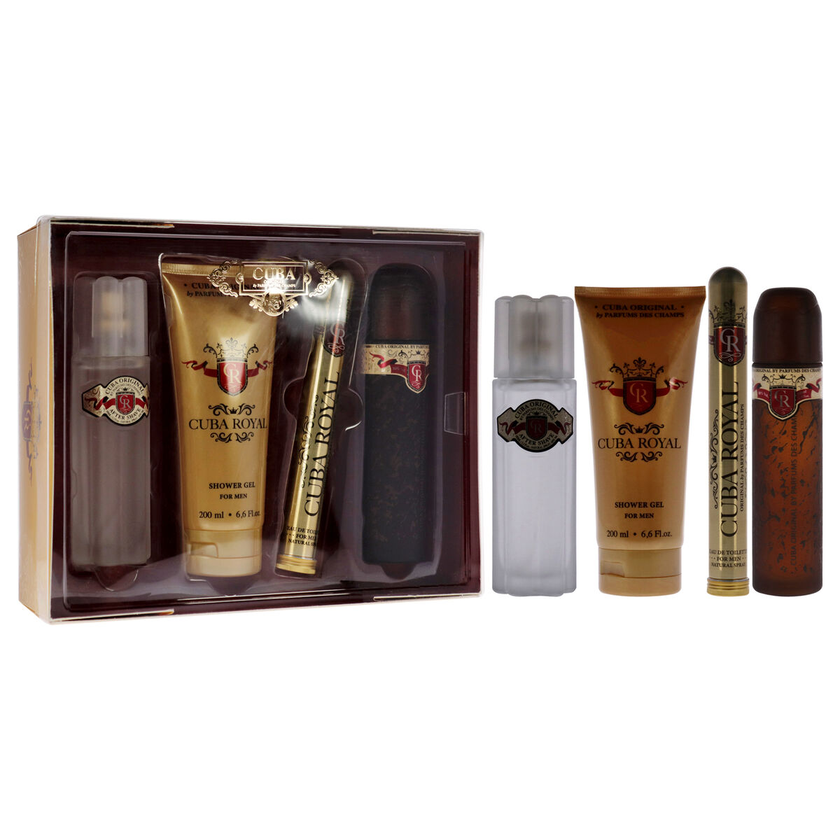 Cuba Set Royal 4pc 3.4 Edt M