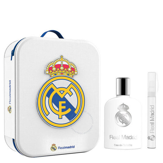 Real Madrid 3pc Zip Case Set 3.4 Edt M