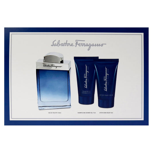 Salvatore Ferragamo Set Subtil 3pcs 3.4 Edt M